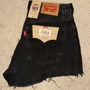 Levi’s 501 high rise shorts